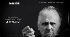Desktop Screenshot of paradox.fr